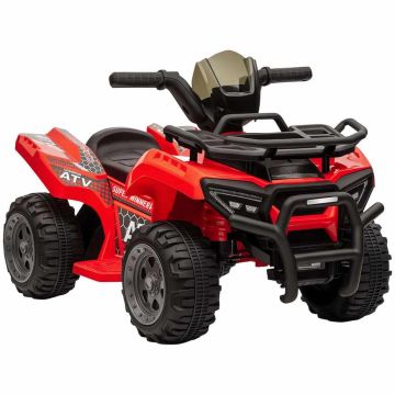 Quad elektryczny dla dzieci Homcom 70x42x45cm, czerwono-czarny