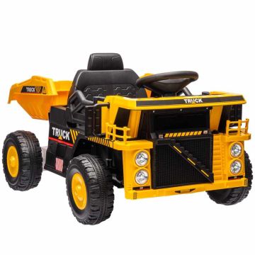 Children's electric dump truck Aiyaplay 97x63x53cm., yellow/black