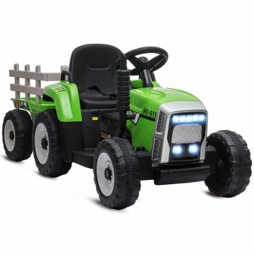 Traktor elektryczny dziecięcy Homcom 136,5x50x52,5cm, różne kolory