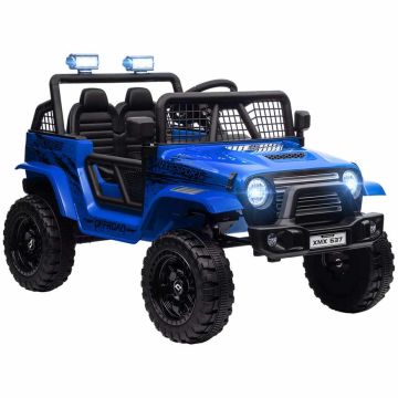 Children's electric car Aiyaplay 109x67x68.5cm., blue/black