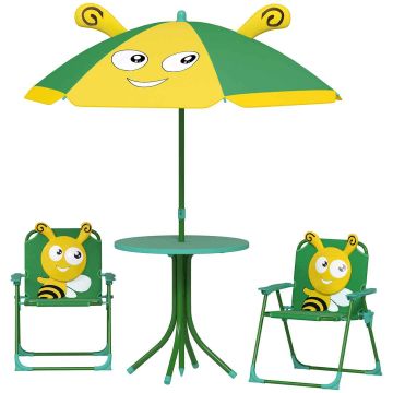 Children's outdoor furniture set, 4 pieces