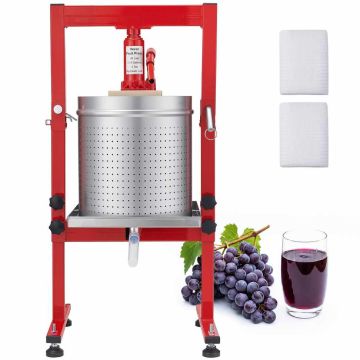 Prasa do owoców VEVOR LD-HFP3001, 30 l, 2 worki filtracyjne, 400 × 610 × 320 mm