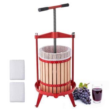 Wyciskarka do owoców VEVOR LD-BP1802, 18 l, 2 worki filtracyjne, 50,5 × 63 × 44,5 cm