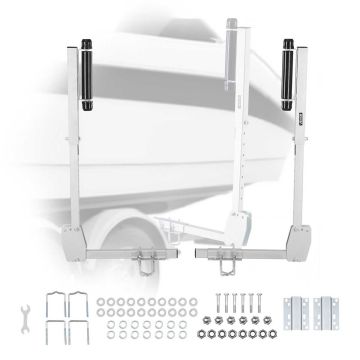 Prowadnice do przyczepy łodziowej VEVOR XC2182, 2 szt., 535 × 125 × 1050 mm