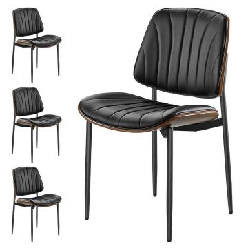 Dining chairs VEVOR LS-6023A, 4 pcs, 49.5 × 81 × 54.8 cm