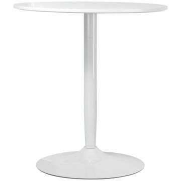 Dining table Homcom 70x70x75cm., white
