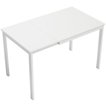 Dining table, Extendable, 4-6 seats, 120 × 70 × 74 cm