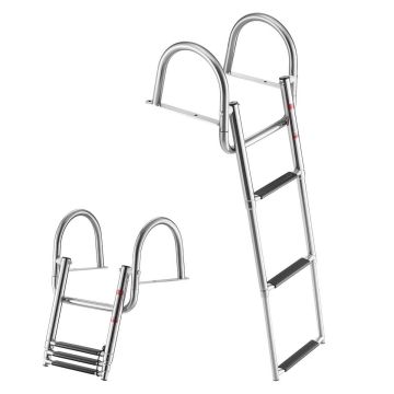Drabinka do łodzi VEVOR 8331SH3, 3 stopnie, 45 × 10 × 34 cm