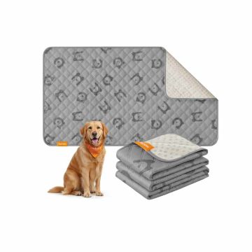 Waterproof dog blanket for large dogs, 178 x 76 cm, dove gray