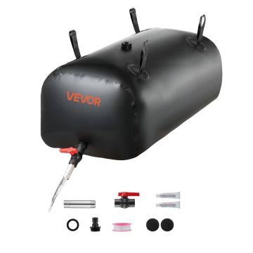 Bukłak na wodę VEVOR WSB-113L-Czarny, 113 l, Czarny, 85 × 44 × 35 cm