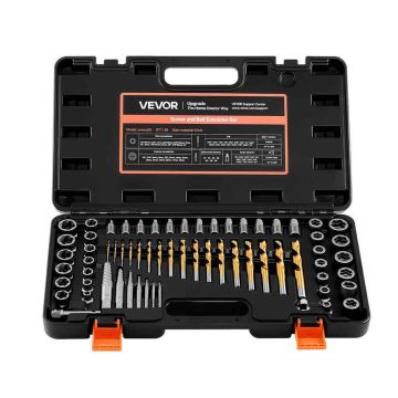 Zestaw do wyciągania śrub VEVOR ymwuj65, 65 sztuk, 440 × 250 × 68 mm
