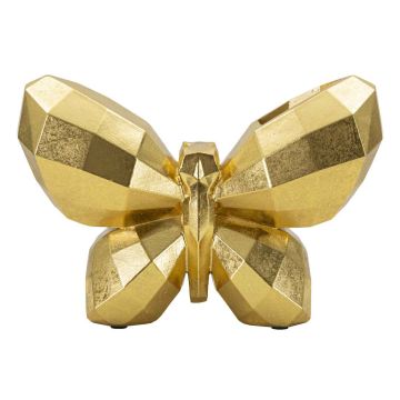 Vase Butterfly Gold, 22.5 × 15 × 8 cm