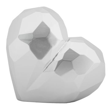 Heart Vase, 19 × 18 × 9 cm