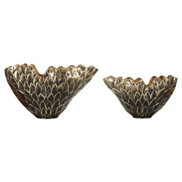 Zestaw wazonów, 2 szt., 51,5 × 28 × 23 cm; 41 × 21,5 × 19 cm