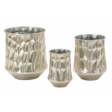 Zestaw wazonów, 3 szt., Ø 35 × 38,5 cm; Ø 27,5 × 33 cm; Ø 18,5 × 26,5 cm
