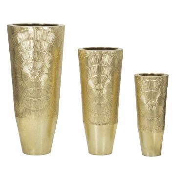 Vase set GOLDELY, 3 pcs