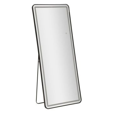 Lustro z oświetleniem LED, podłogowe i ścienne, 70 × 170 × 4 cm
