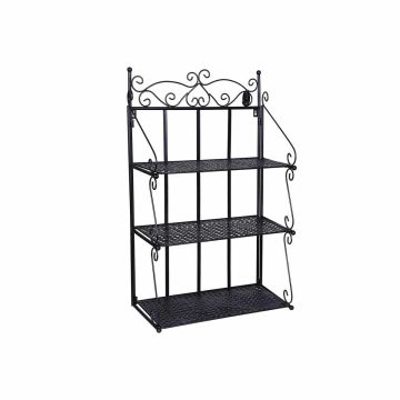 Beautiful plant shelf, black