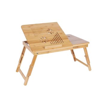 Adjustable bamboo tray LLD002