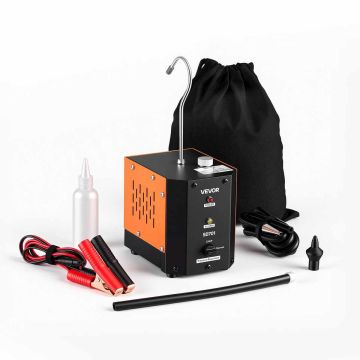 Detektor nieszczelności czujnika dymu VEVOR, prąd stały 12 V, ze wbudowaną pompą powietrza, ciśnienie 1 PSI i 7 PSI, 175 x 128 x 162 mm, 1,71 kg