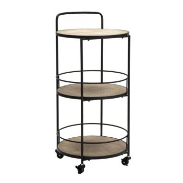 Тележка Arex, 3 полки, 40 × 82 × 41,5 см