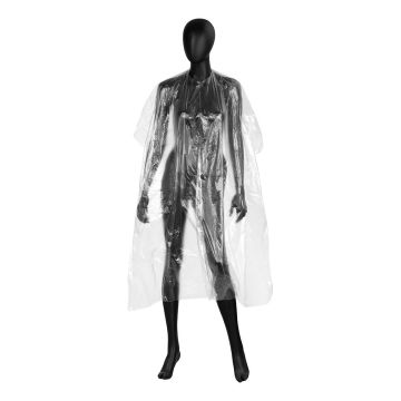 Disposable barber cape, 100 pcs, 120 × 150 cm