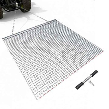 Trailed harrow mat VEVOR YR4X4FT, 122 × 122 × 1 cm