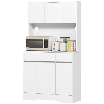 Kitchen cabinet, 6 doors, 2 drawers, 100 × 180 × 38 cm