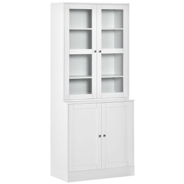 Kitchen cabinet Homcom 76x40x178.5cm., white