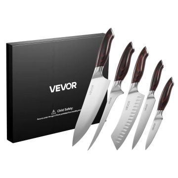 Kitchen knife set VEVOR KD48M5-5PCS, 5 pieces