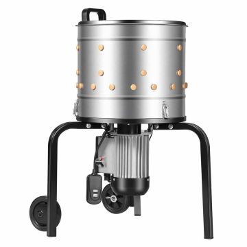 Maszyna do skubania kurczaków VEVOR TM400BS/2, 500 W, 59,5 × 80 × 55,6 cm