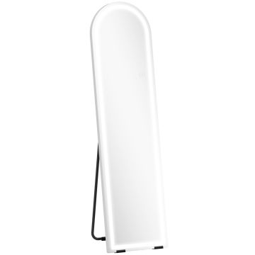 Lustro LED Aosom, białe, 40 × 150 cm