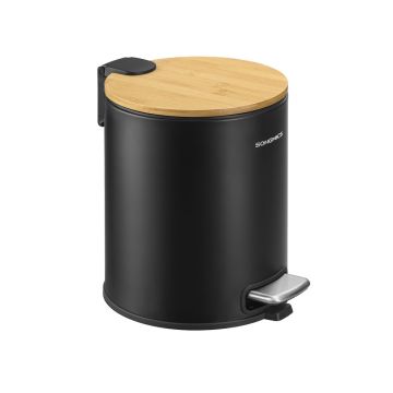 Kosz na śmieci łazienkowy SONGMICS LTB116BZ01, 6 l, 21 × 26 × 25,4 cm