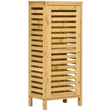 Szafka łazienkowa Kleankin 30x19,9x70cm., jasnobrązowa
