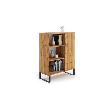 Szafka Fondi 116,4x90x40 cm, kolor naturalnego drewna