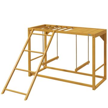 Chicken playground 100x110x70cm., light brown