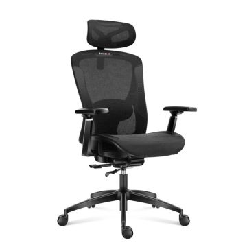 Fotel gamingowy Huzaro Combat 7.3, czarny, 74 × 53 × 33 cm