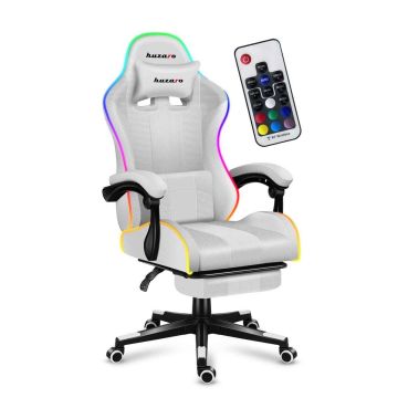 Игровое кресло HUZARO Force 4.7 White RGB