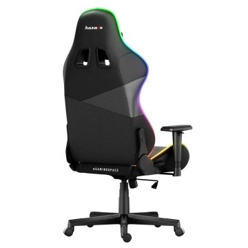 Fotel gamingowy HUZARO FORCE 6.2 Czarny RGB LED
