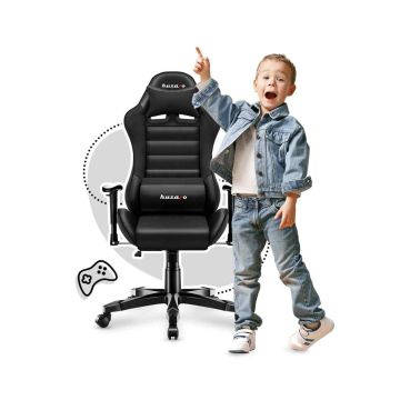 Fotel gamingowy dla dzieci HUZARO RANGER 6.0 Czarny