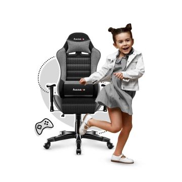 Fotel gamingowy dla dzieci HUZARO RANGER 6.0 Szary