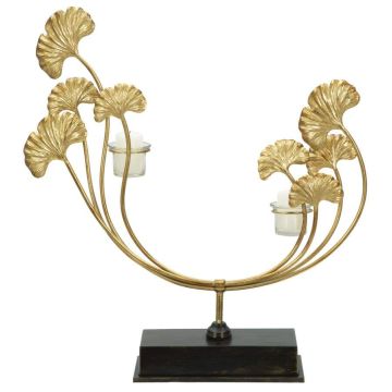 Candlestick Glam Iris, 50 × 55 × 12 cm