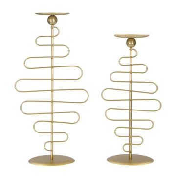 Alid Candle Holder Set, 2 pcs, 25 × 51 × 16 cm / 20 × 43 × 16 cm
