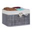 Storage bag 20x31x31cm., gray/white/silver color