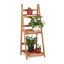 Flower stand with 3 shelves 107.5x41x40cm., light brown
