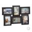 Collage of 6 photos 33x47.5x3cm., black color