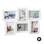 Collage of 6 photos 33x47.5x3cm., white color