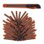 Set of 100 construction knives 1x1.8x13cm., orange/black/silver