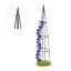 Garden grill "Tower" 192x31x31cm., green color