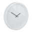 Wall clock 5x35cm., white/black